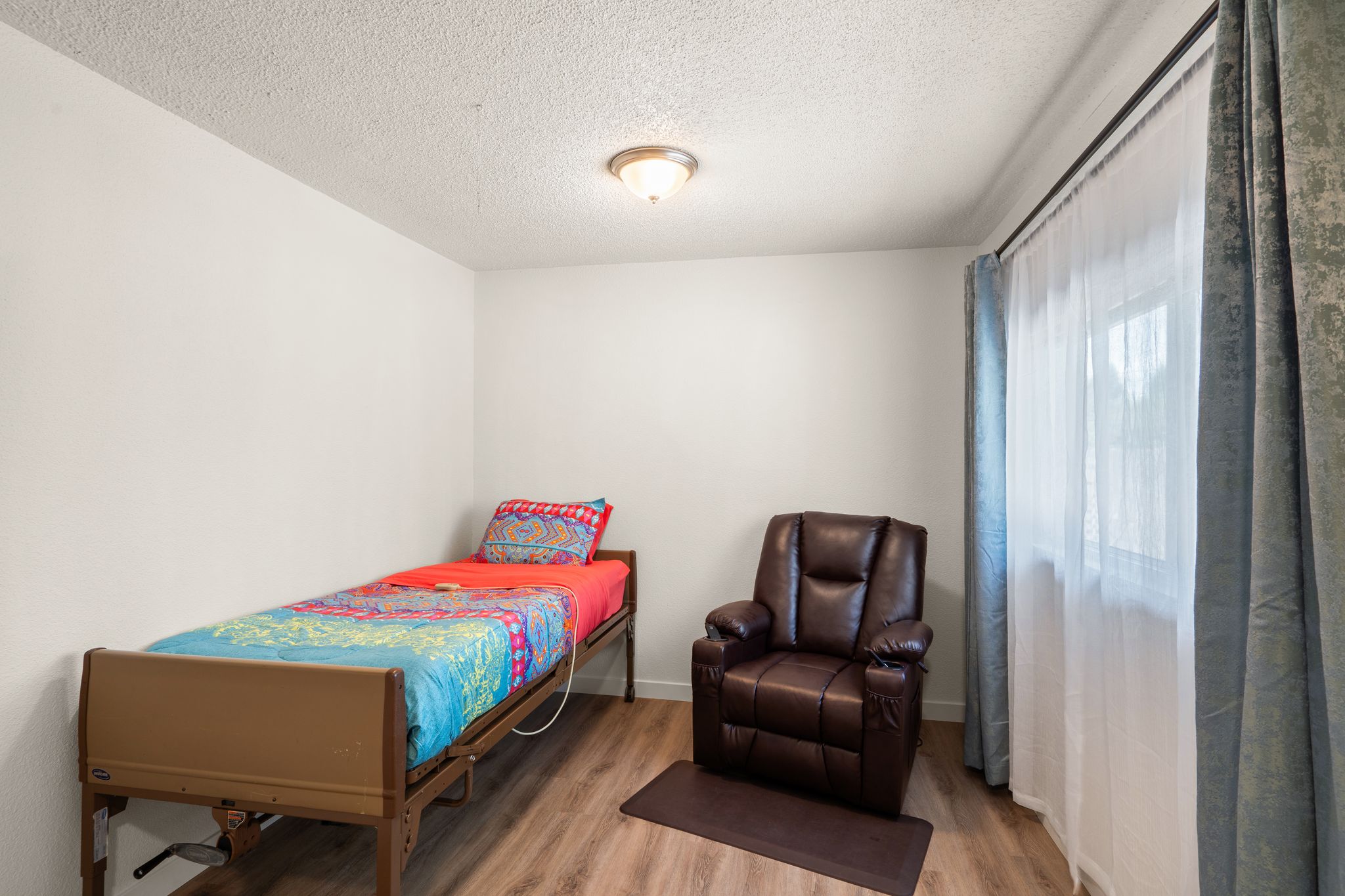 Activity room for recreational programs and social engagement