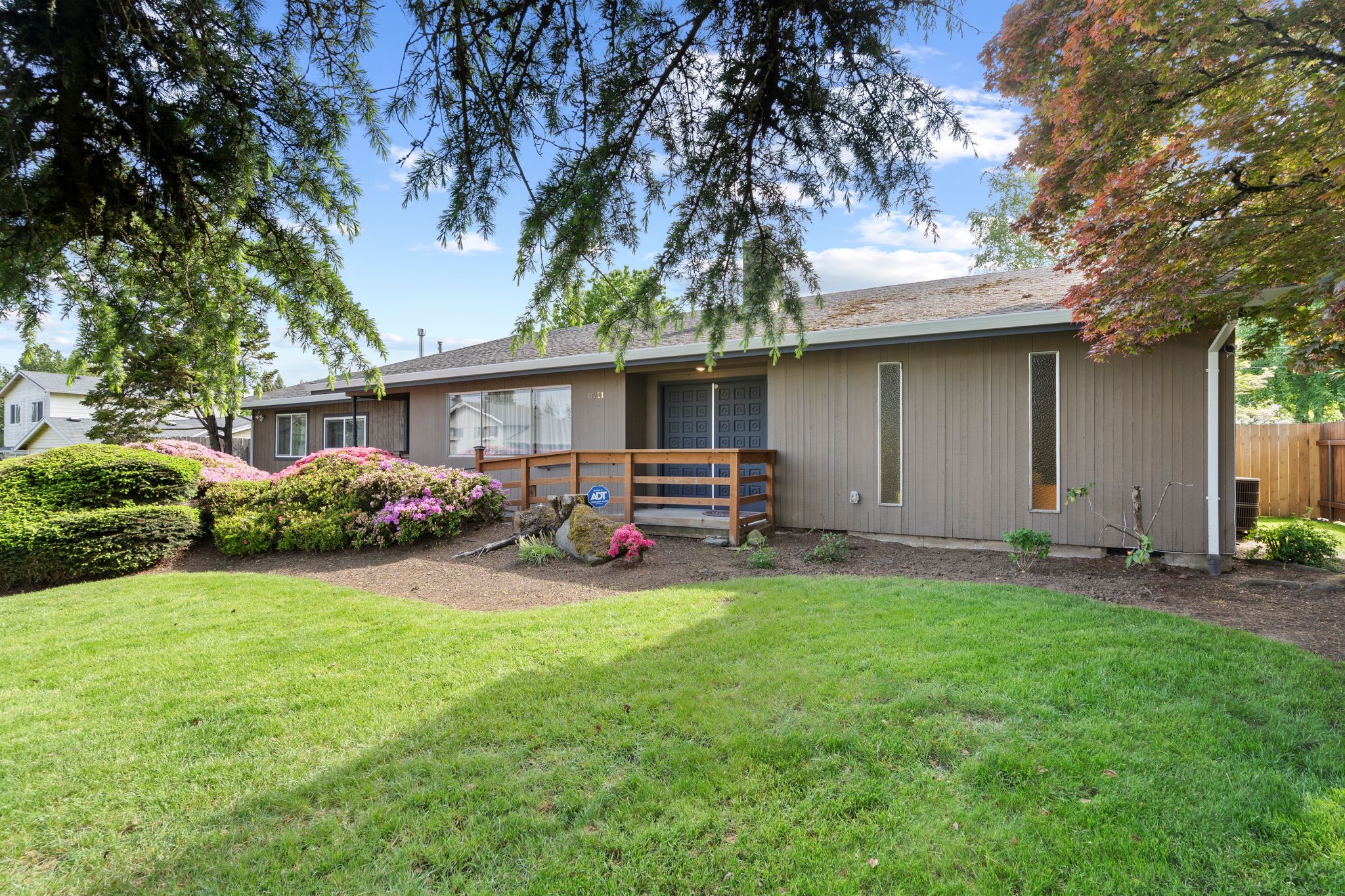 Exterior view of our beautiful adult family home facility