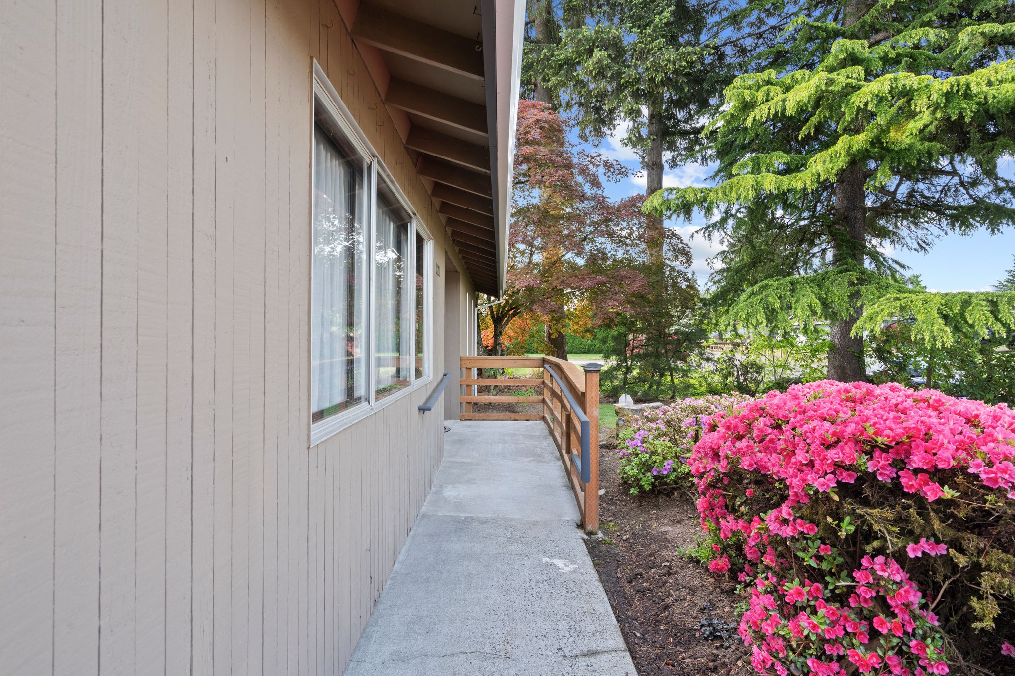 Exterior view of our beautiful adult family home facility