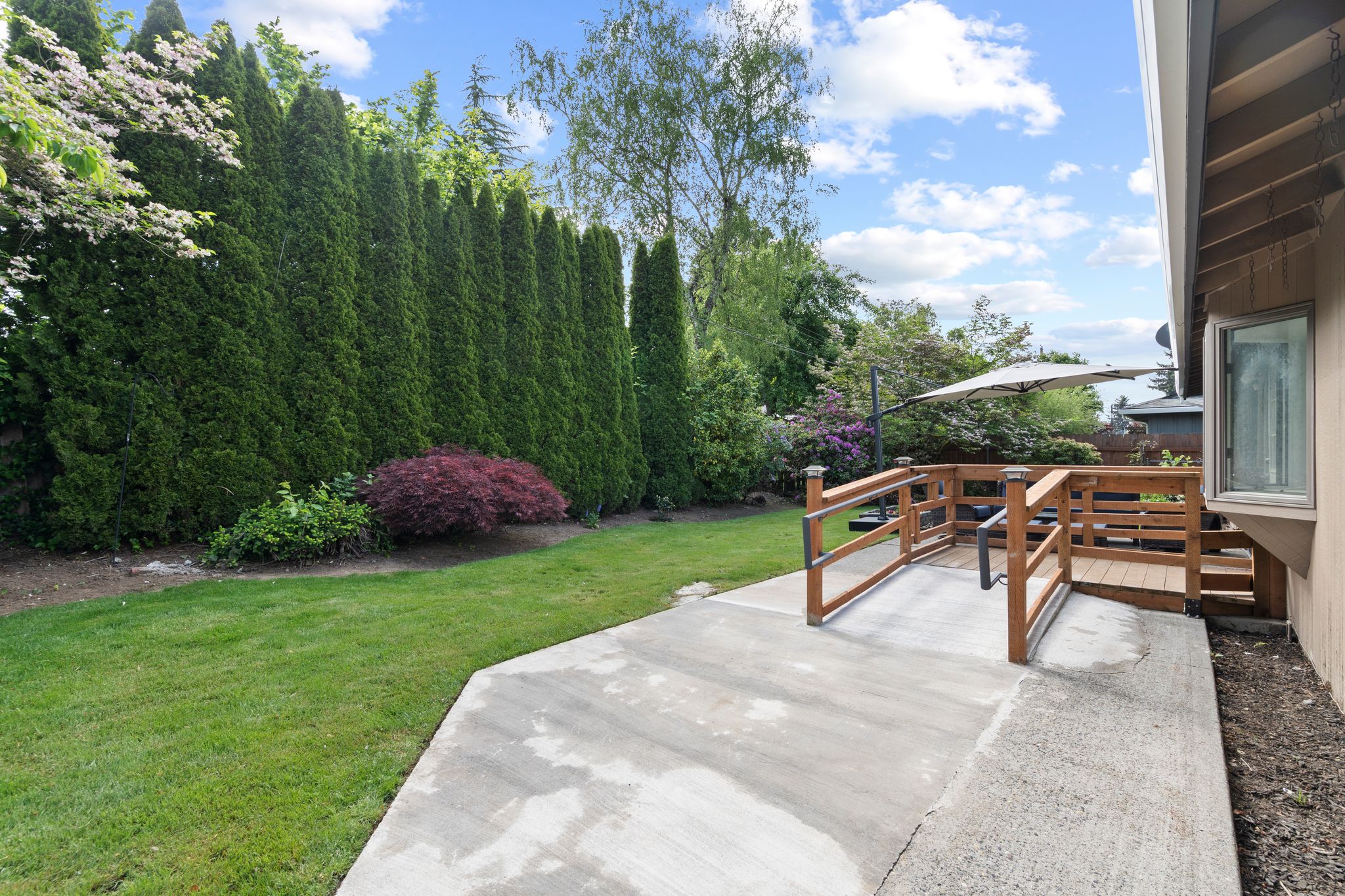 Exterior view of our beautiful adult family home facility
