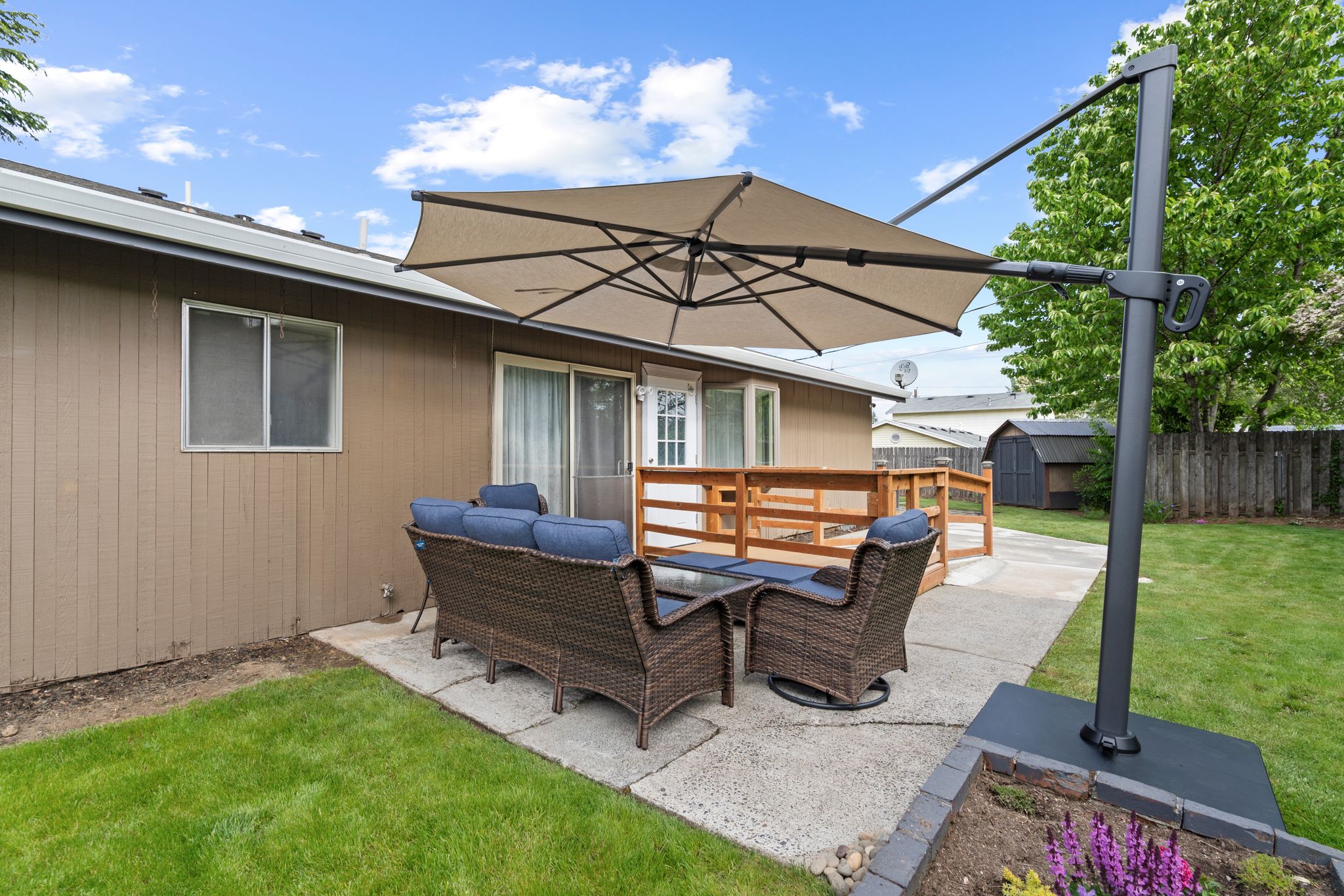 Exterior view of our beautiful adult family home facility
